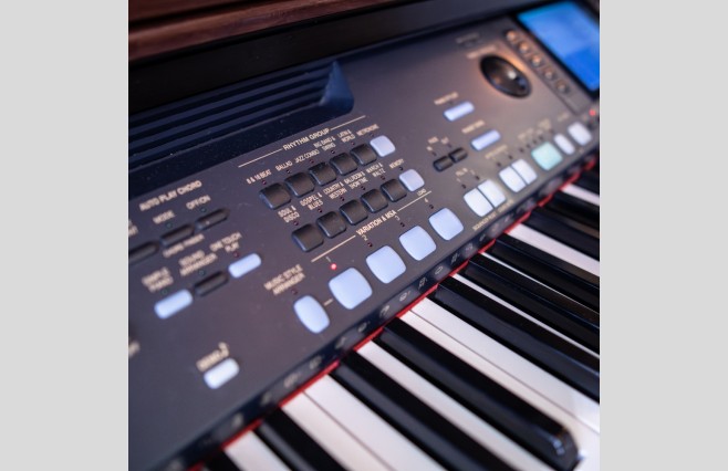 Used Technics SX-PR603 Satin Cherry Digital Piano Complete Package (SN:A600A1228) - Image 9